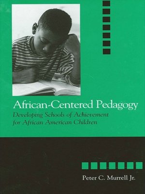 cover image of African-Centered Pedagogy